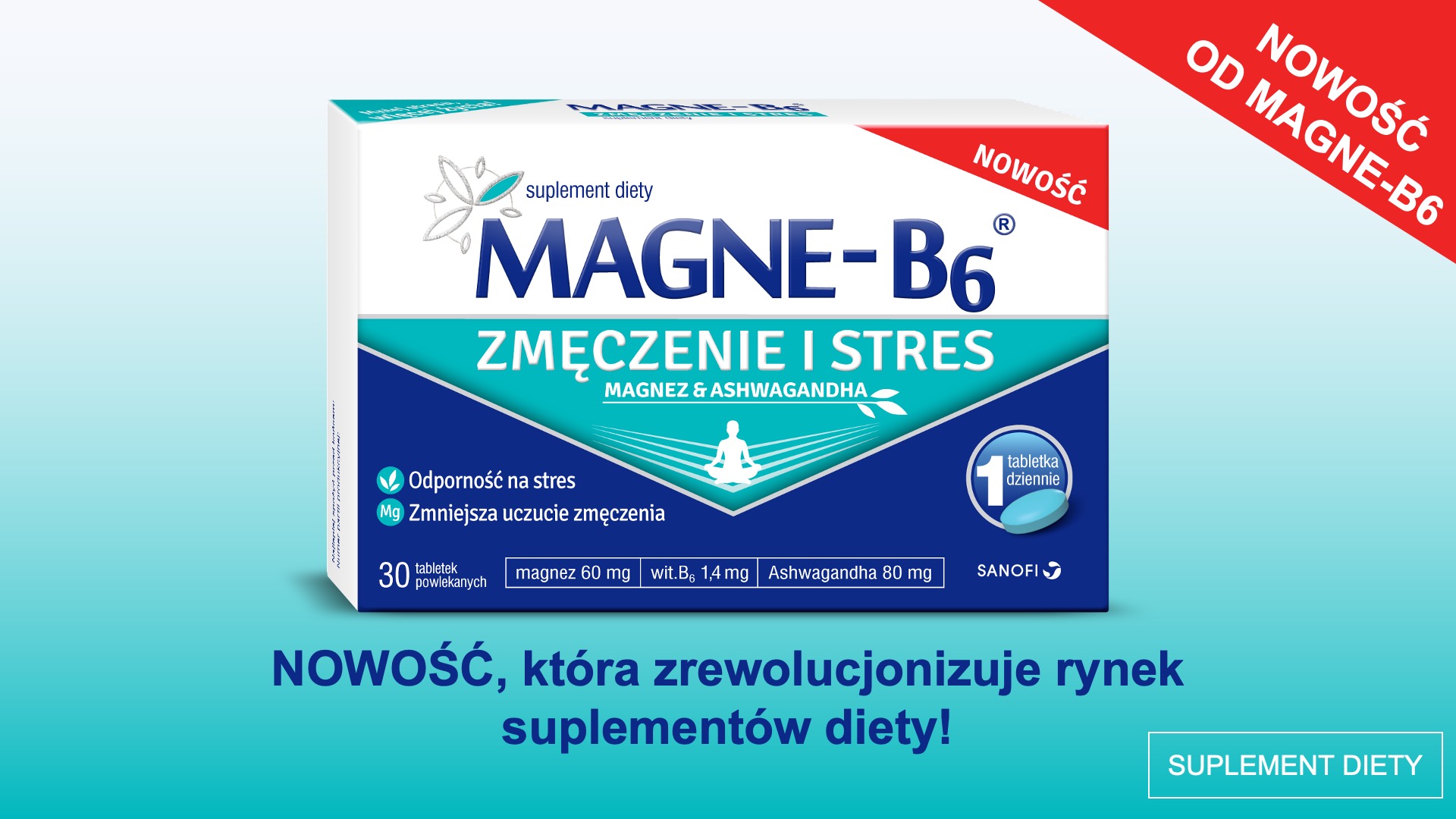 Magne B6 Zmęczenie i Stres